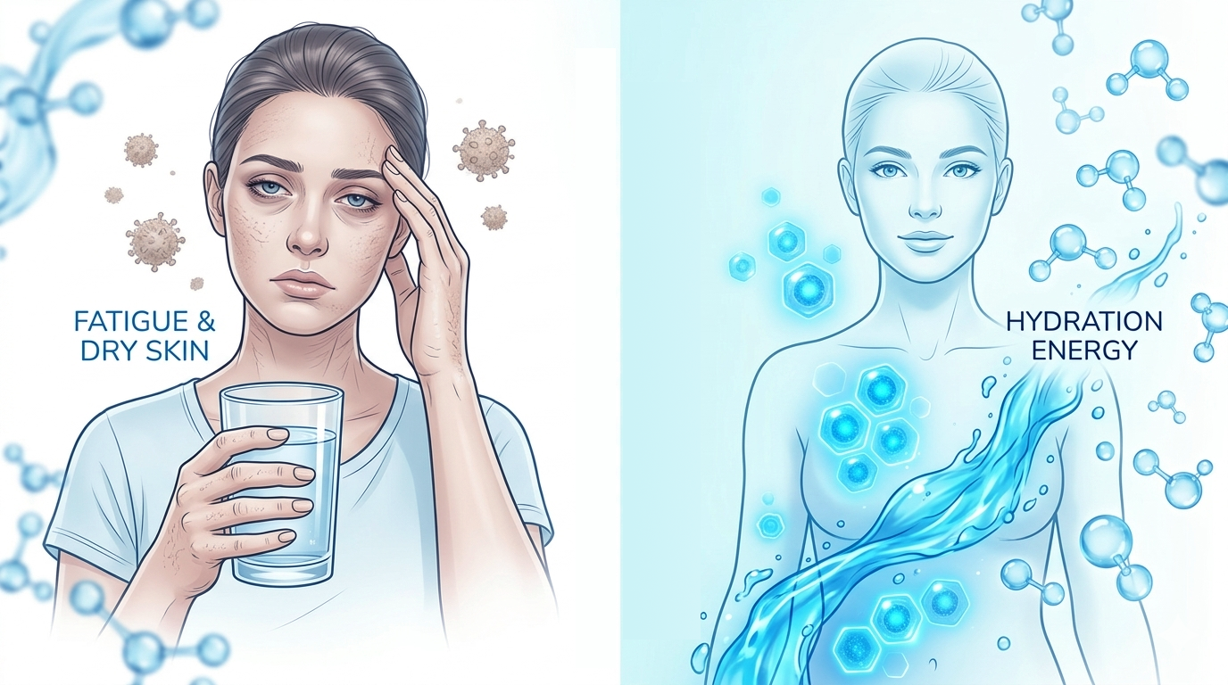 Signs Your Body Is Dehydrated - Even If You Drink Enough Water