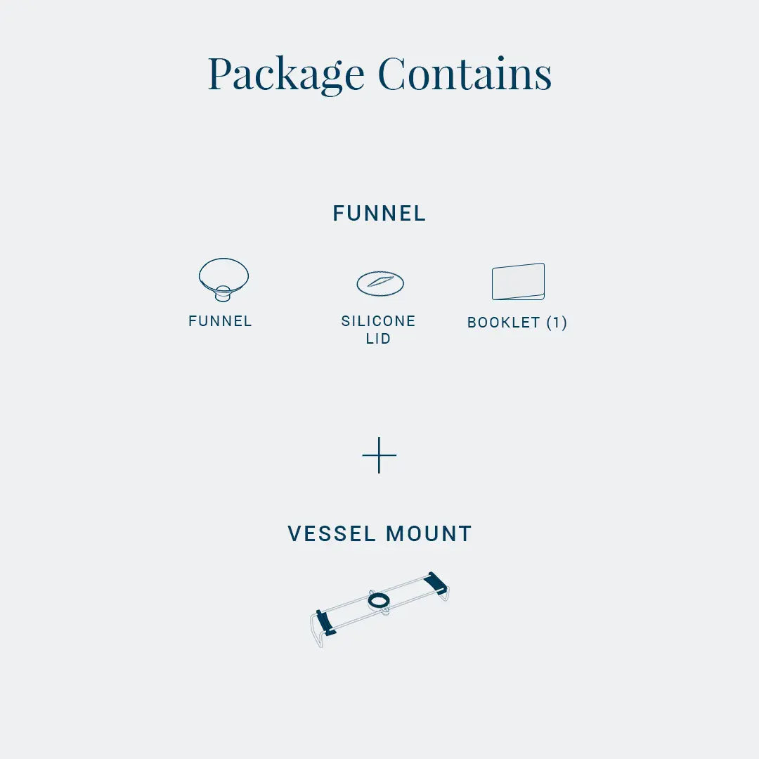 Funnel + Vessel Mount